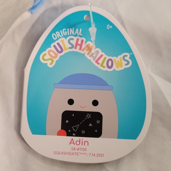 NWT 8" Adin the Arcade Game Squishmallow Kellytoy Gamer Plush - Picture 5 of 8